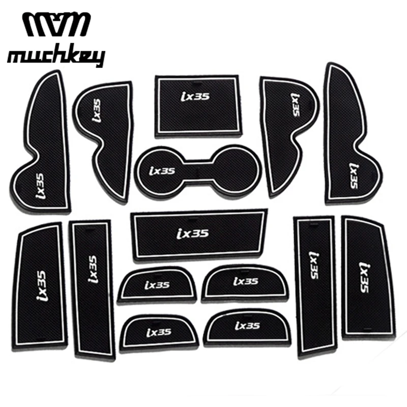 Резиновые Нескользящие коврики для Hyundai IX35 2009 2012 2013 2014 2015 15 шт.|mat mat|mat for carmat hyundai |