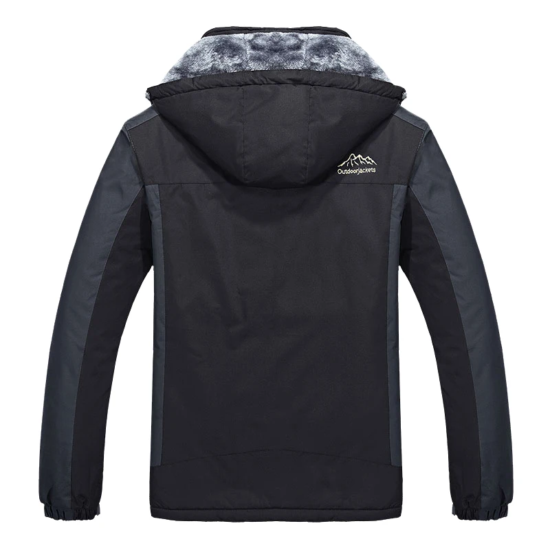  30 C FIT плюс толстый бархат вниз & Parka пальто 6XL 7XL 8XL 9XL 2020 зимняя куртка мужская