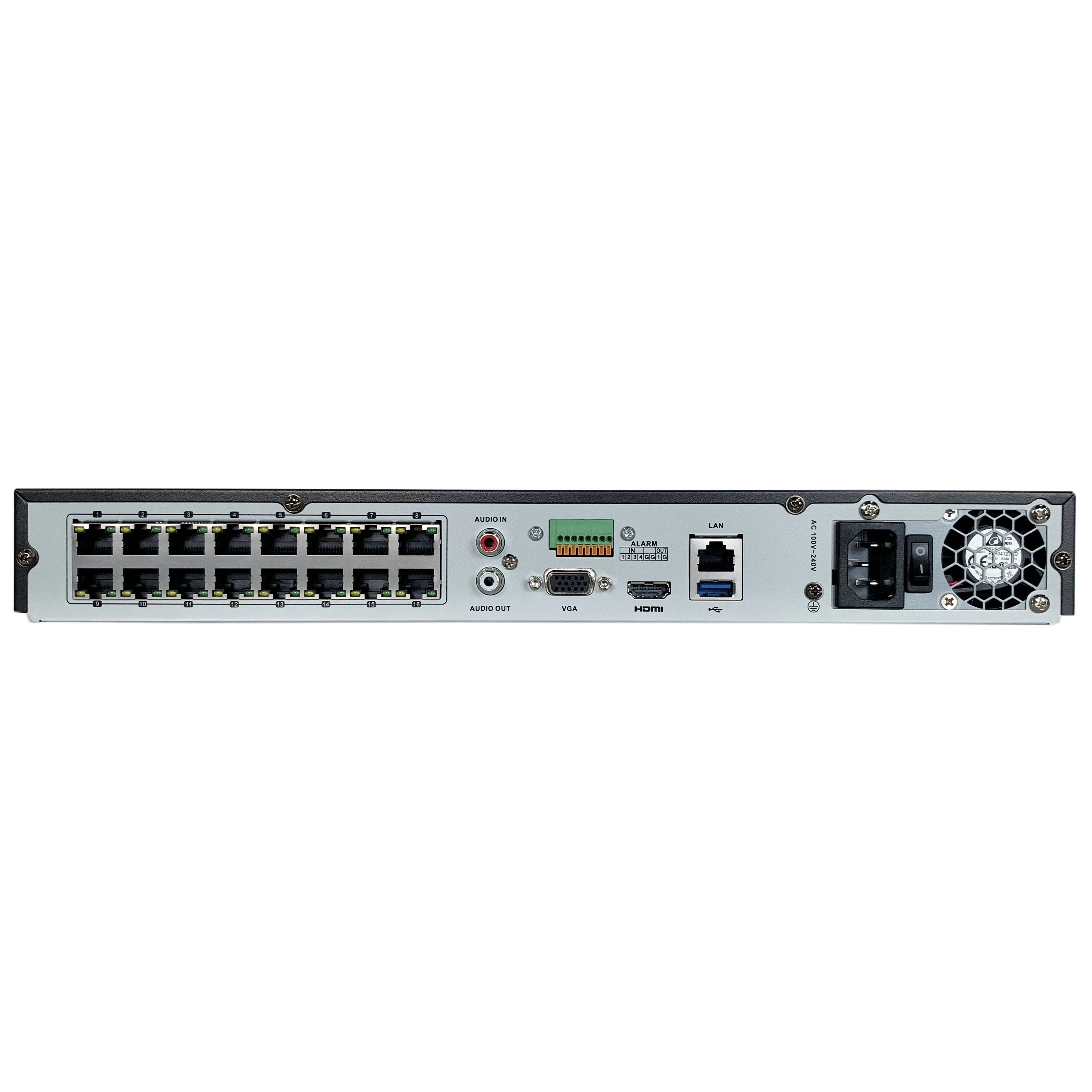 HIK Международный DS-7608NI-K2/8 P DS-7616NI-K2/16 P 4 K NVR для ip-камеры CCTV сетевой видеорегистратор Поддержка Onvif Protocal