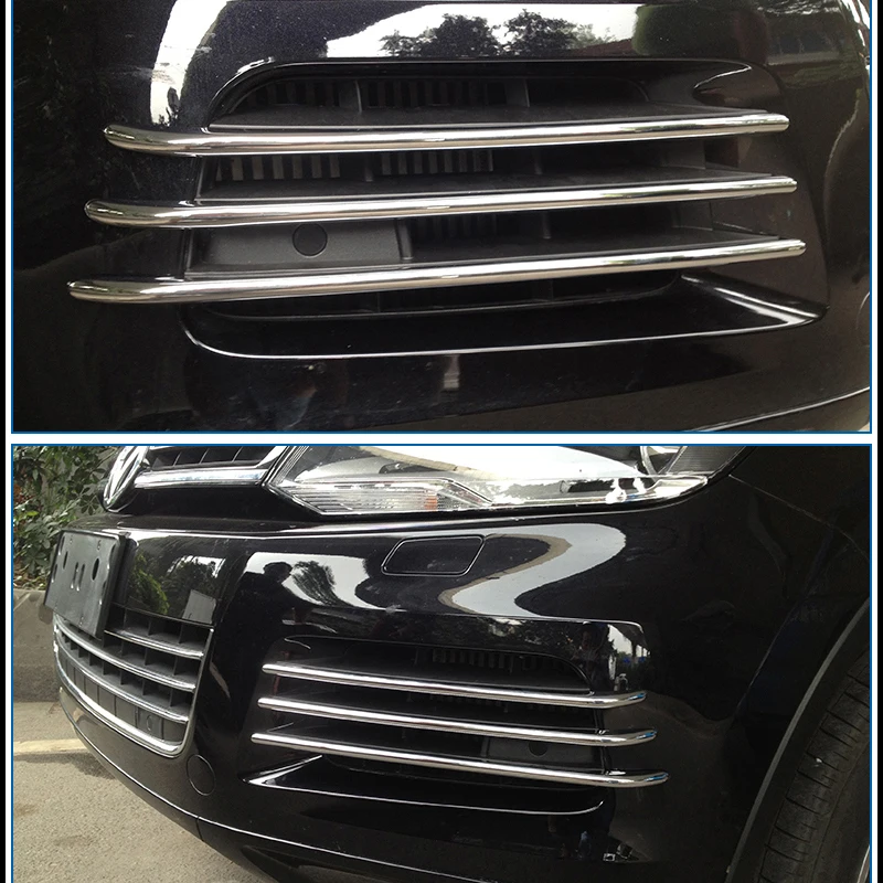 Автомобильный Стайлинг ABS Хромированная передняя крышка задних противотуманных