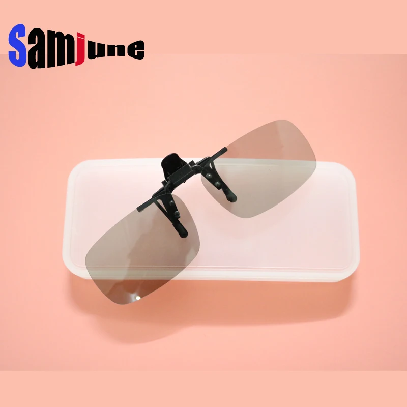 Поляризованные 3D-очки Samjune для людей по рецепту которые смотрят Пассивные 3D