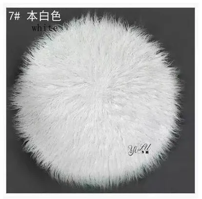 Круглый реквизит для новорожденных из искусственного меха 80*80 см|newborn prop faux fur|basket