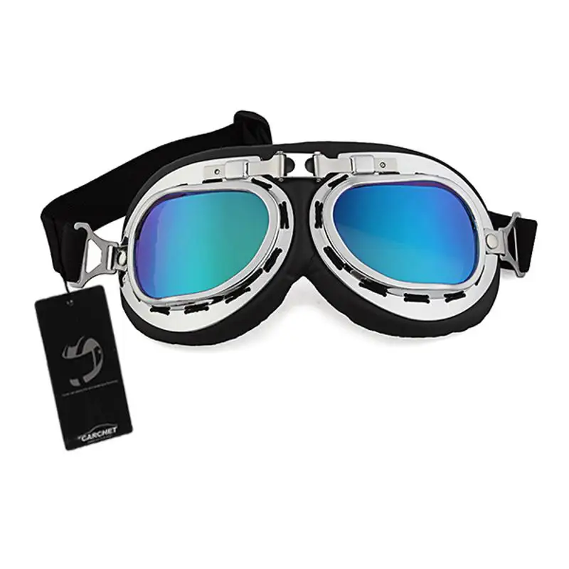 Очки для мотокросса цветные линзы УФ-защитные очки винтажные мотоциклетные