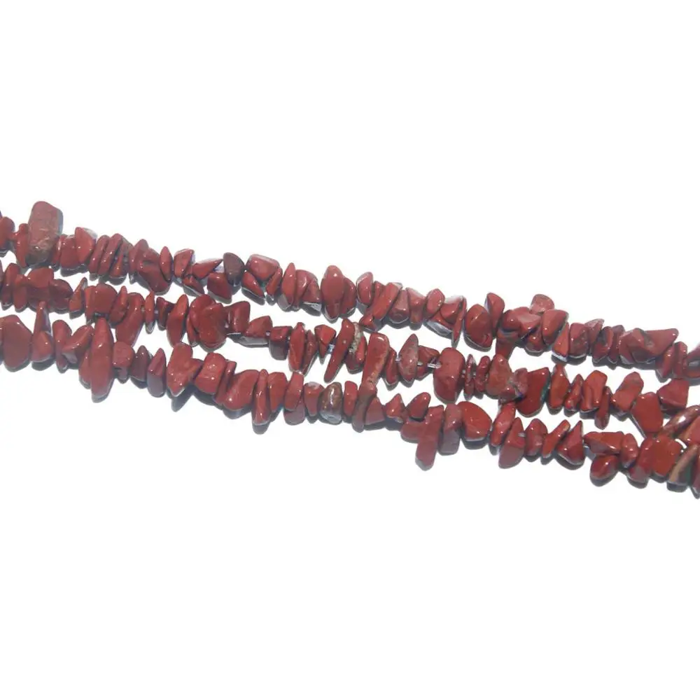 Red stone 3-5 мм Натуральный Камень Неправильной Формы чипа свободной формы бисера тигровый глаз аметисты Агаты лазурит для самостоятельного изготовления ювелирных изделий ожерелье - Цвет: Red stone