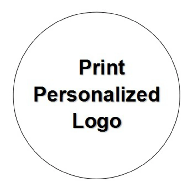 Минимальный заказ 500 шт Заказные клейкие этикетки Пользовательский логотип