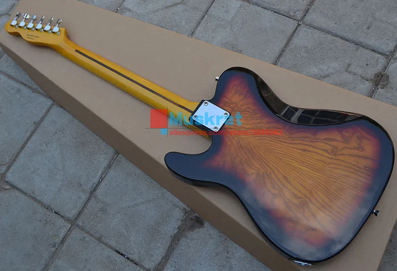 Оптовая продажа Заводская ЭЛЕКТРИЧЕСКАЯ ГИТАРА TL ash body TS цветной 6 струнный