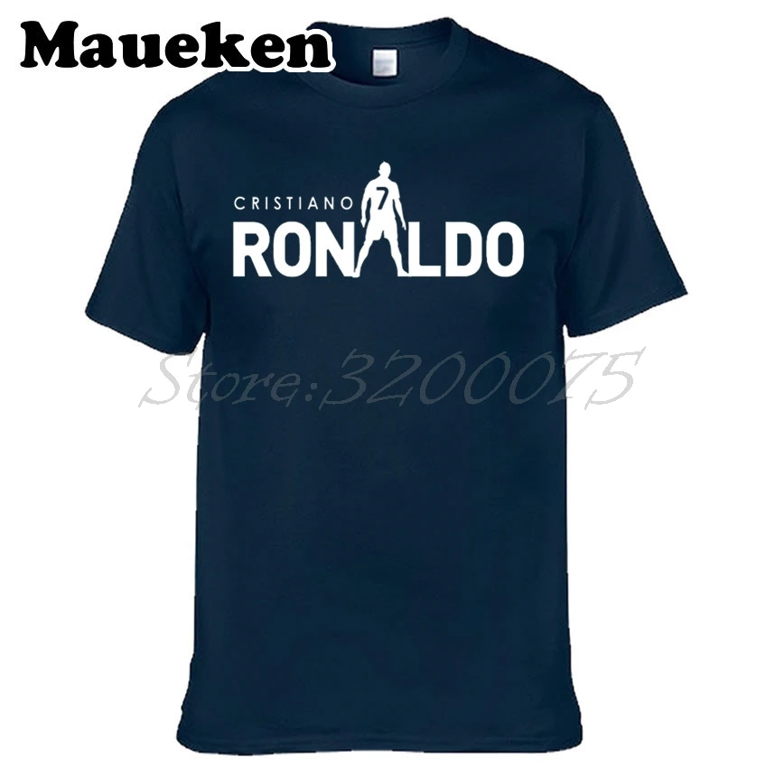 Мужская футболка Portugal 7 Cristiano Ronaldo cr7 с принтом символическим жестом W18070301 | одежда