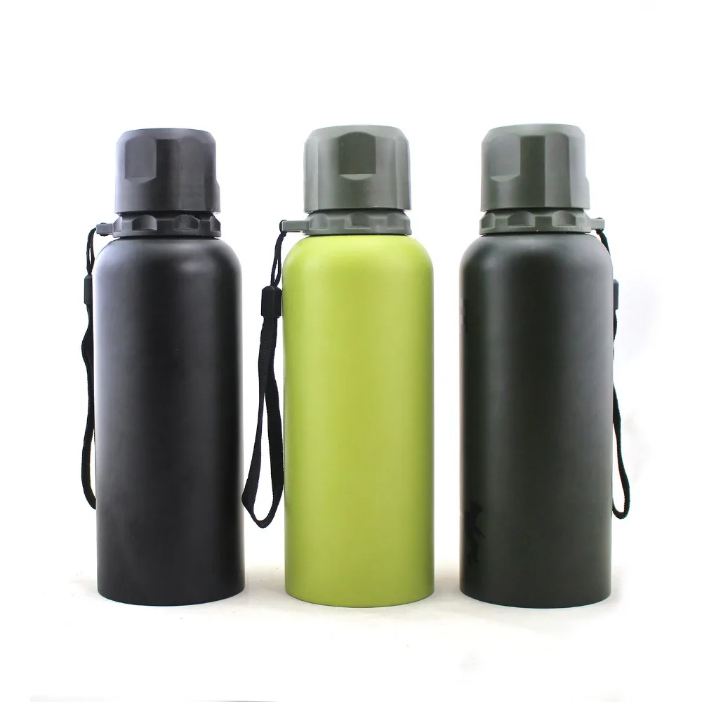 450 мл армейская камуфляжная металлическая термоизоляционная бутылка для воды из