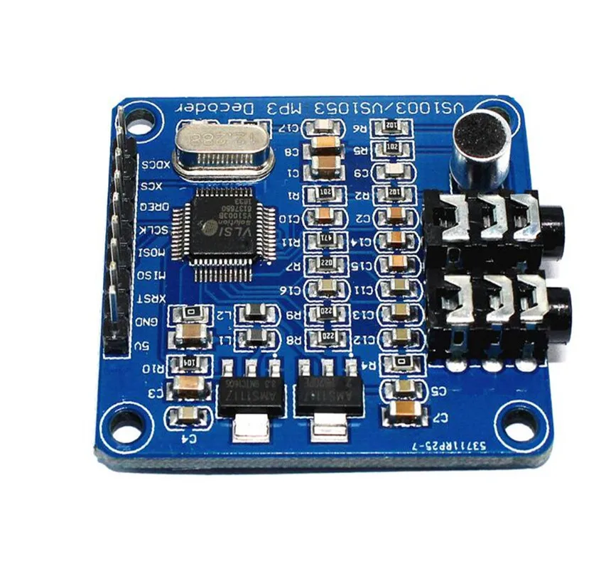 YKSO MP3 модуль декодер доска VS1003B плееры аксессуары содержащие STM32 микрофоны