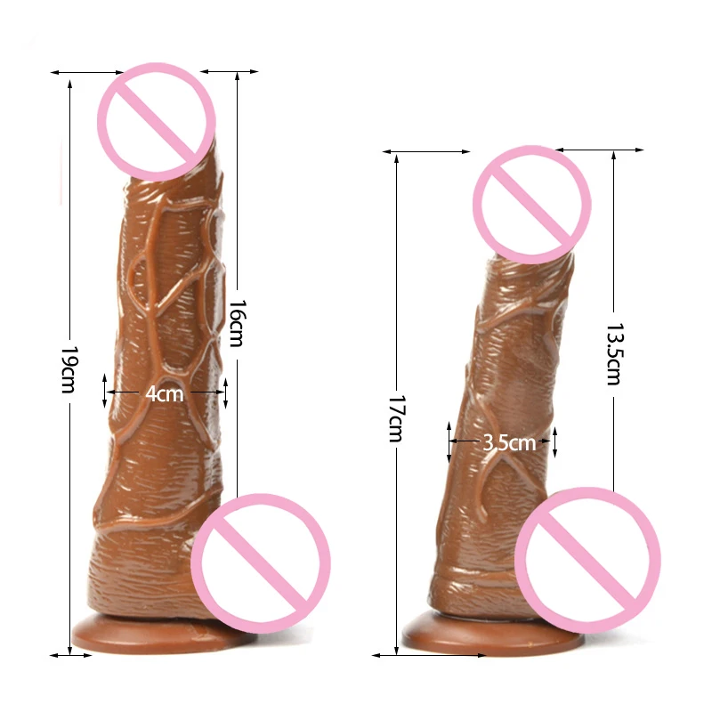 Женские секс товары силиконовые фаллоимитаторы большого размера с сильной