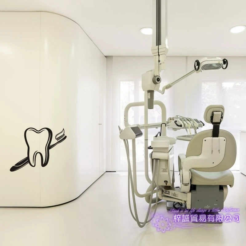 Стоматологическая клиника стоматология Наклейка на стену в ванную виниловые