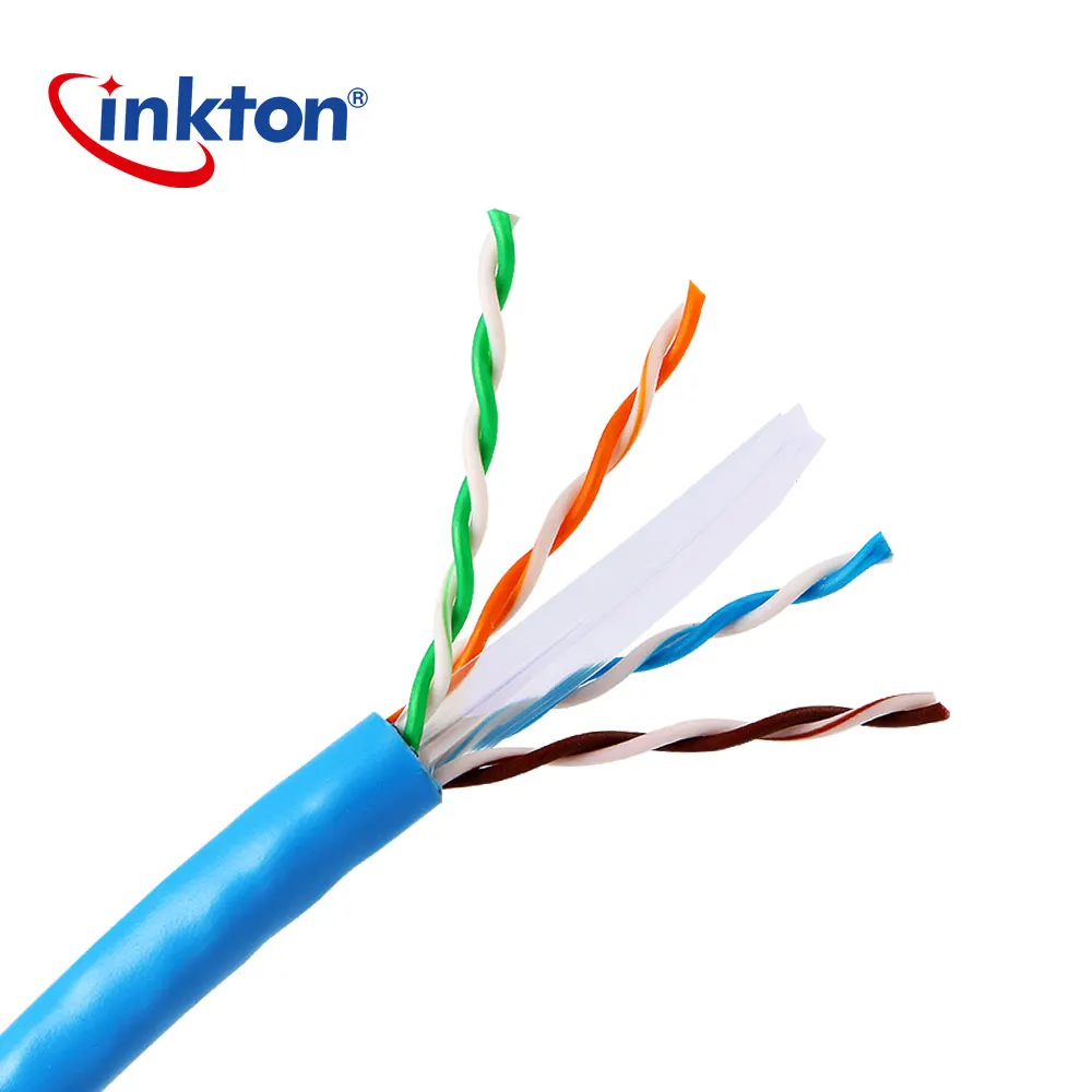 Inkton Cat6 Ethernet Кабель UTP сетевой кабель для домашней сети Engineering 24AWG 50 м 100 305
