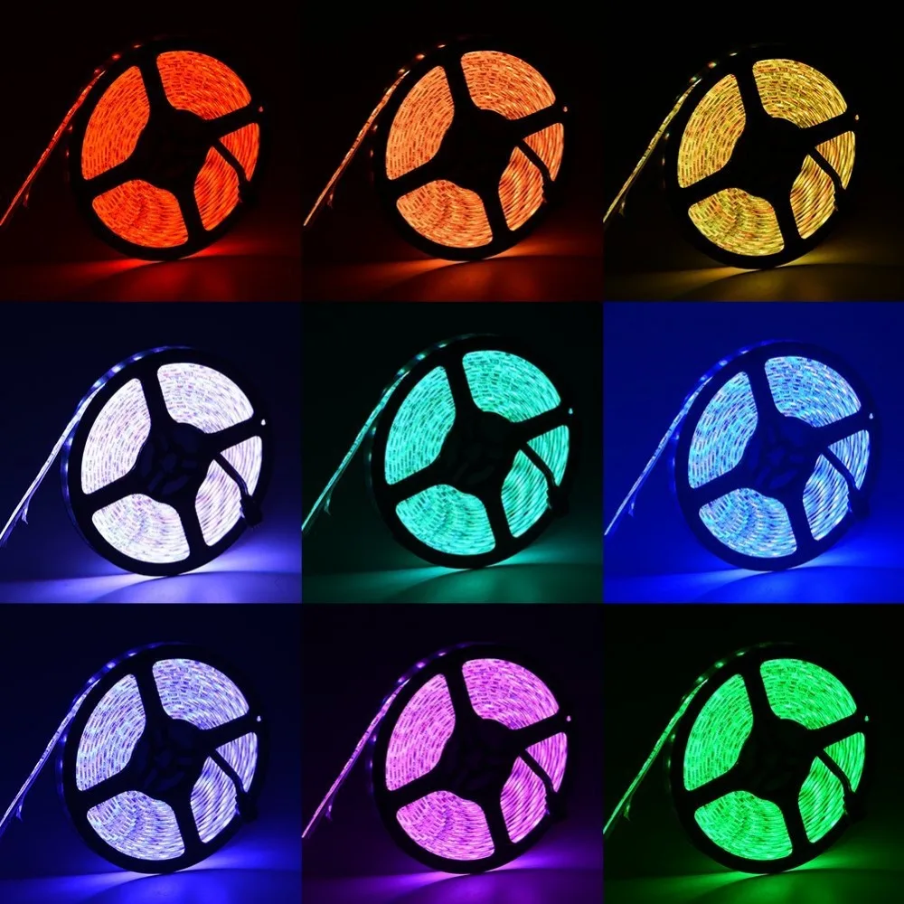 4 зон отдельно Управление Светодиодные ленты RGB Водонепроницаемый 40 м 20 30 М 5050