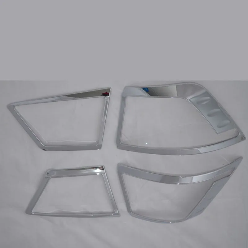 Auto Accessories Chrome Lights Cover Taillight Taillamp For Volkswagen Santana 2012-2013 |