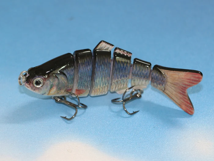 Реалистичная приманка для рыбной ловли 18 г 10 см многошарнирная свимбейт