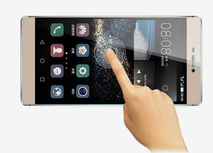 0 3 мм 2.5D HD прозрачное закаленное стекло защищенное для Huawei P8 lite P9 Plus Lite Mate 7 8 9