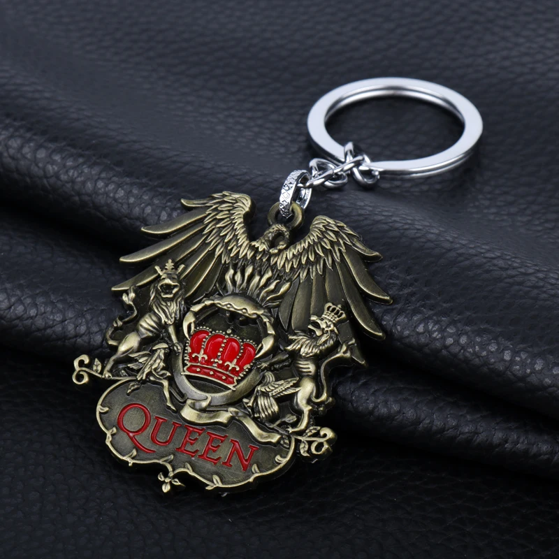 Ожерелье с пендантом музыкального ключа Queen британской рок-группы, связка модных цепочек для женщин и мужчин-поклонников подарка с оберегами.