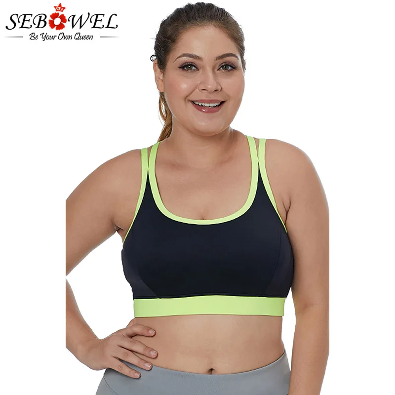 Женский спортивный бюстгальтер для йоги с разноцветным принтом | Спорт и