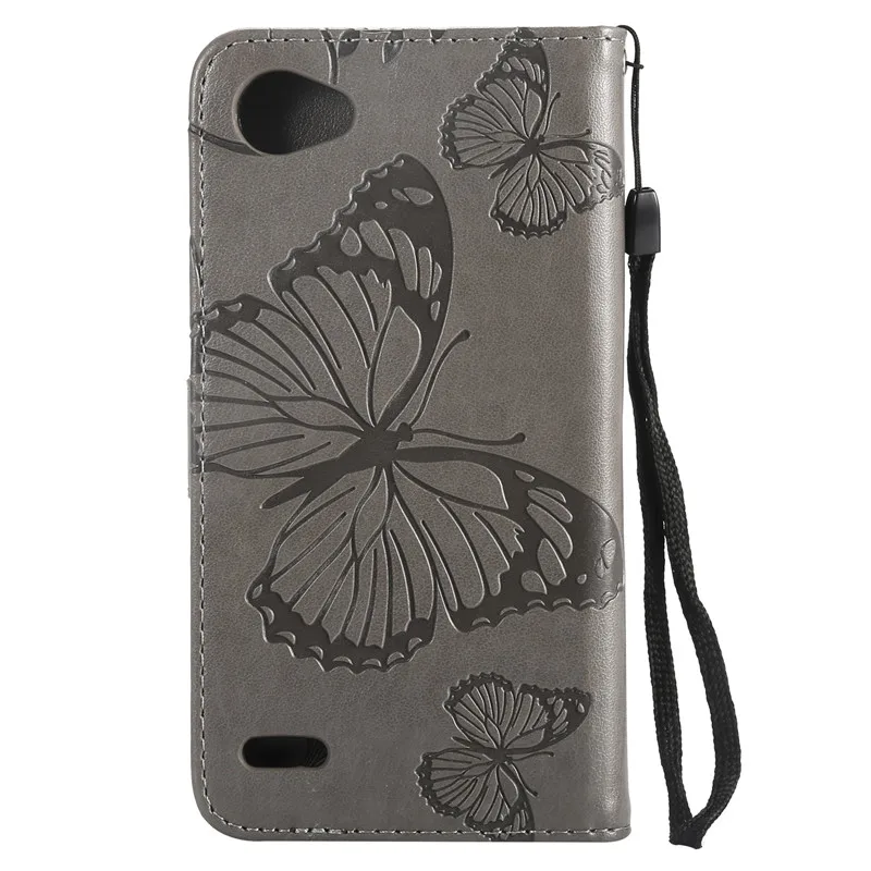 For LG Q6 Alpha Case M700 Cover Luxury Wallet PU Leather Flip Cases Q 6 M700AN Phone | Мобильные телефоны и аксессуары