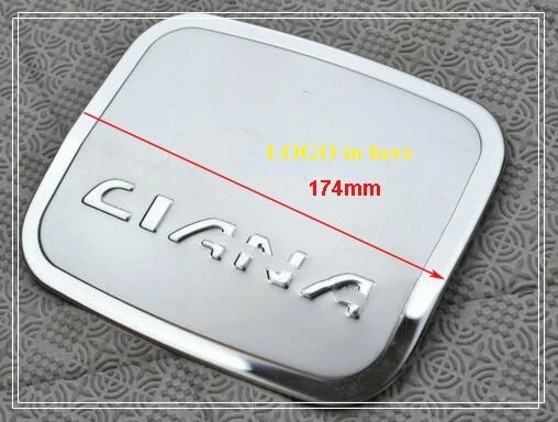 Наклейка на бензобак автомобиля из нержавеющей стали крышка топливного бака