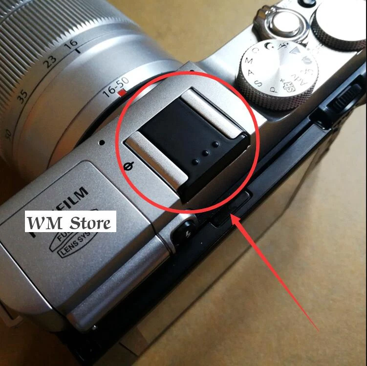 XT2 типа «Горячий башмак» Крышка для горячего башмака подошвы из резины и других полимеров база блок рукоятка аккумулятора вспышки крышки двери для цифровой фотокамеры FUJI Fujifilm X-T2 Камера Repair Part