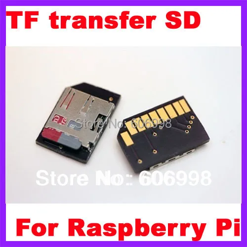 2 шт./лот передачи TF К SD Card Адаптер Для Raspberry Pi B|transfer| |