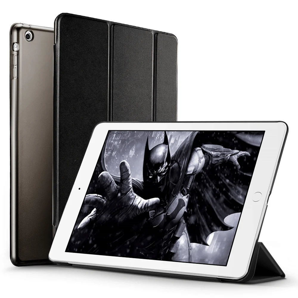 Для iPad Pro 9,7 чехол, ESR Smart Cover с складываются в три раза, подставка для Apple iPad Pro 9,7 дюйма чехол из искусственной кожи A1673/A1674/A1675
