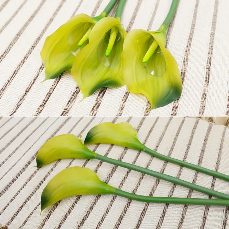 High Quality Simulation Artificial Flower Fake Calla Lily Decoration for Wedding Home Party VE | Дом и сад