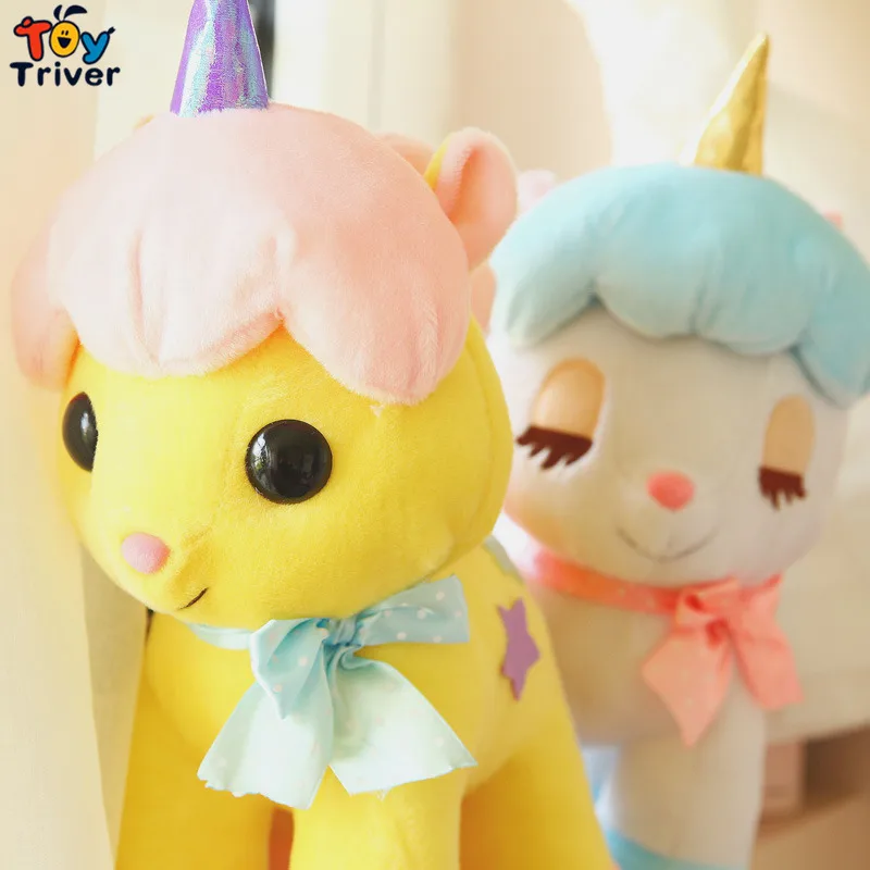 

Kawaii единорог плюшевые игрушки мягкие животные куклы малыши Дети Девочки Мальчики Детские подарки на день рождения Домашний Декор Украшени...