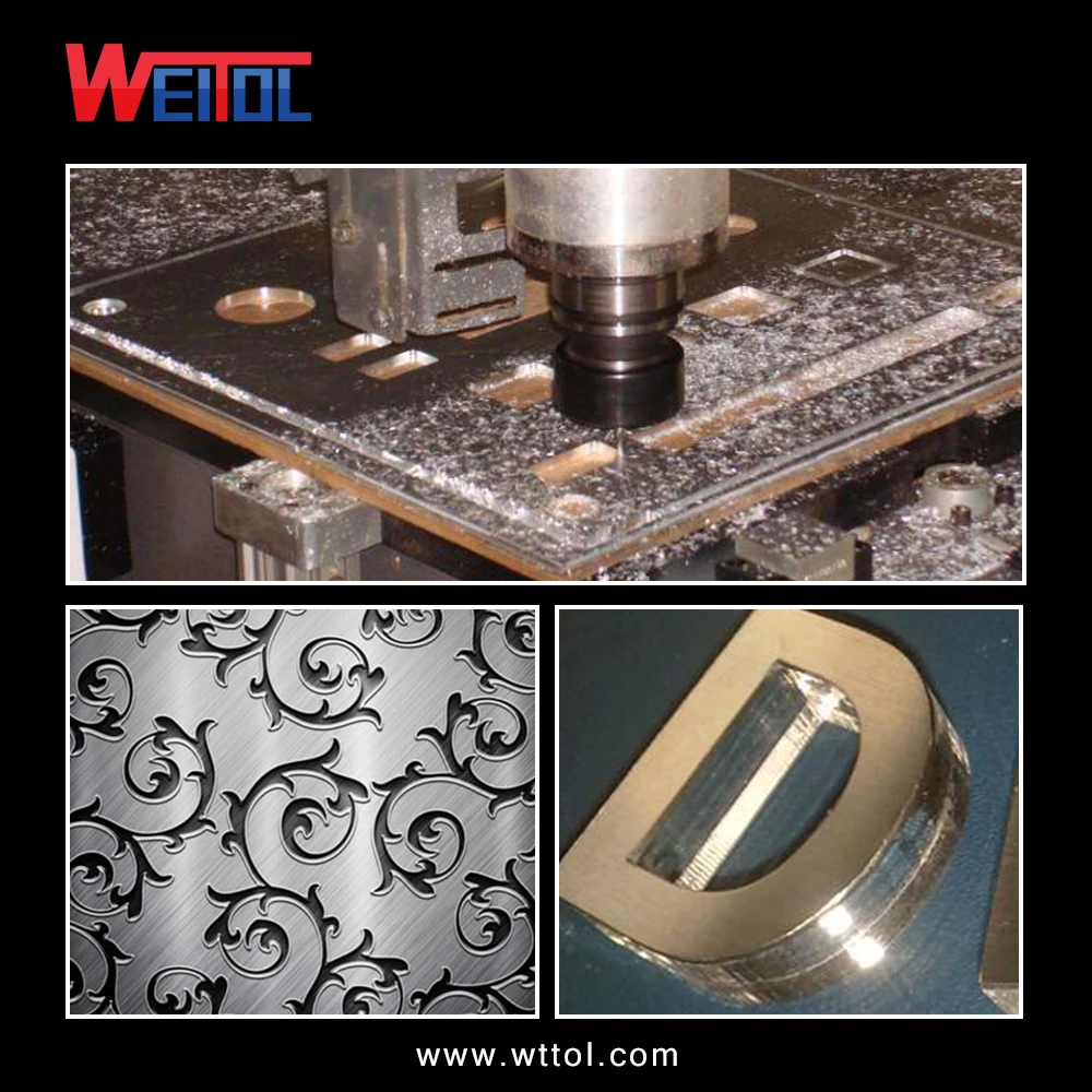 Weitol CNC 1 шт./компл. флейт концевые фрезы Диаметр 3 175/4/6/8 мм Фреза для алюминиевого