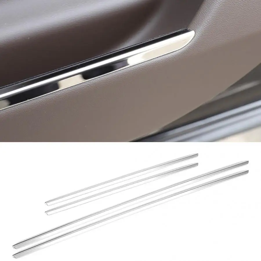 4 шт. матовая внутренняя отделка из нержавеющей стали для Land Rover Range Vogue 2018 новая