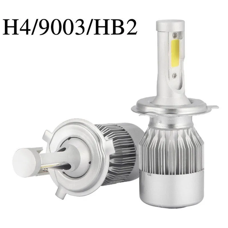 2 шт. Автомобильные светодиодные лампы H4 C6 6000 лм 36 Вт|Передние LED-фары для авто| |