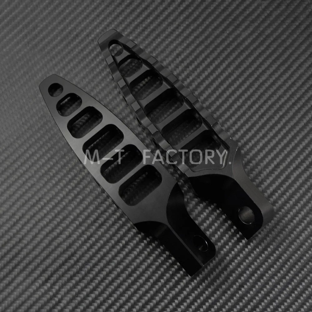 2 шт. Мотоцикл CNC 45 градусов Мужская подставка для ног подножки для Harley Sportster 883 1200 Touring 93- Dyna Softail