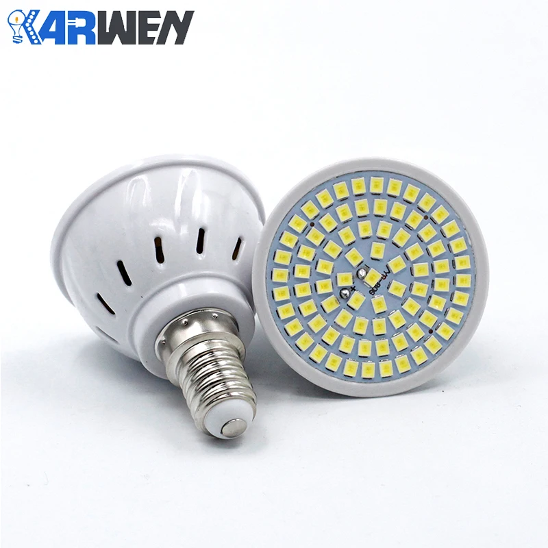 Лампа светодиодная KARWEN MR16 GU10 E27 E14 AC 220 В 2835SMD 6 шт.|led lampara|bombillas ledlampada led |