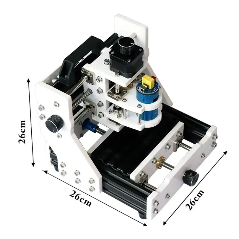 Benbox CNC полностью металлический 2626 гравировальный станок/медный и алюминиевый