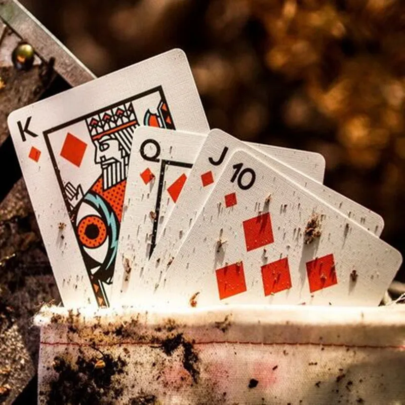 Карты для игр на каблуках Ellusionist Альянс Апельсиновая Сова покер новая