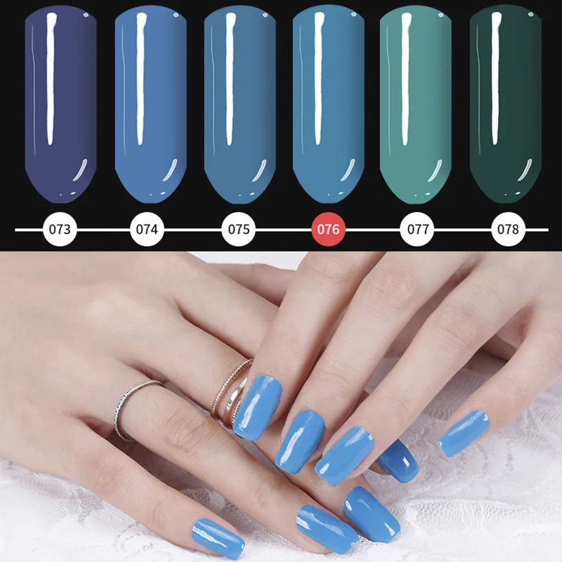 Set13 Lily angel 7,3 мл 6 шт./лот замачиваемый УФ-гель для ногтей УФ светодиодный Гель-лак Полупостоянный 110 цветов цветной гель для ногтей - Цвет: Set13