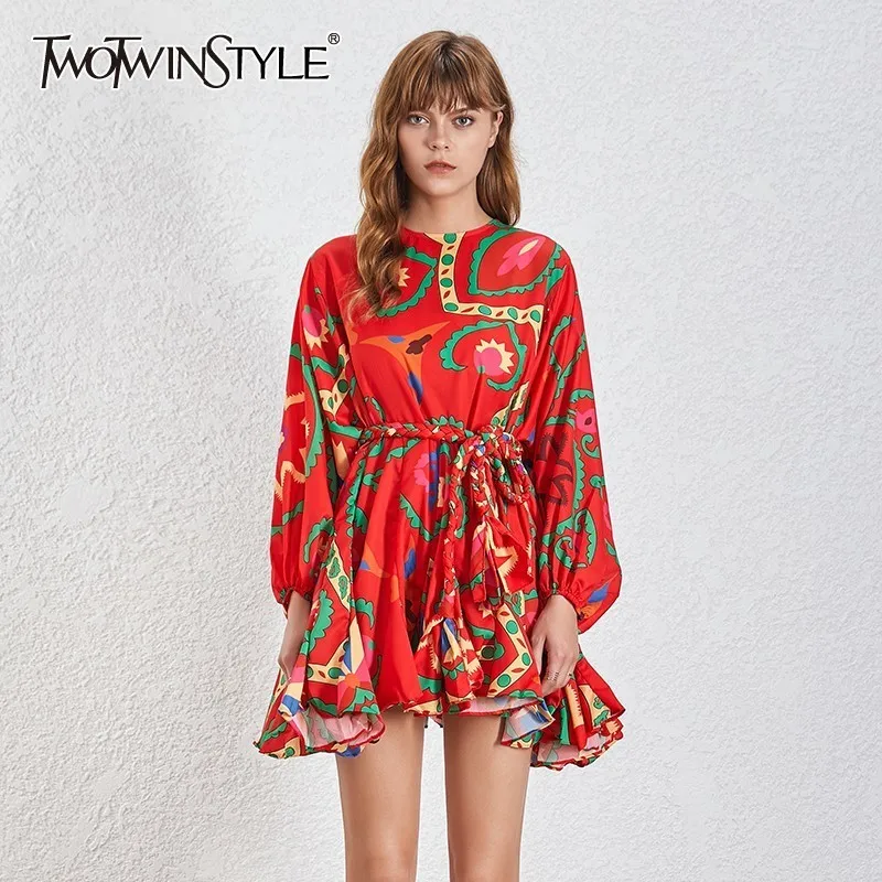 Женское ТРАПЕЦИЕВИДНОЕ ПЛАТЬЕ TWOTWINSTYLE Белое Облегающее Платье с круглым вырезом