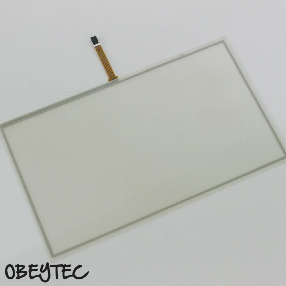 Obeycrop 10 &quotширокий сенсорный экран 4 провода резистивная сенсорная панель 16:9