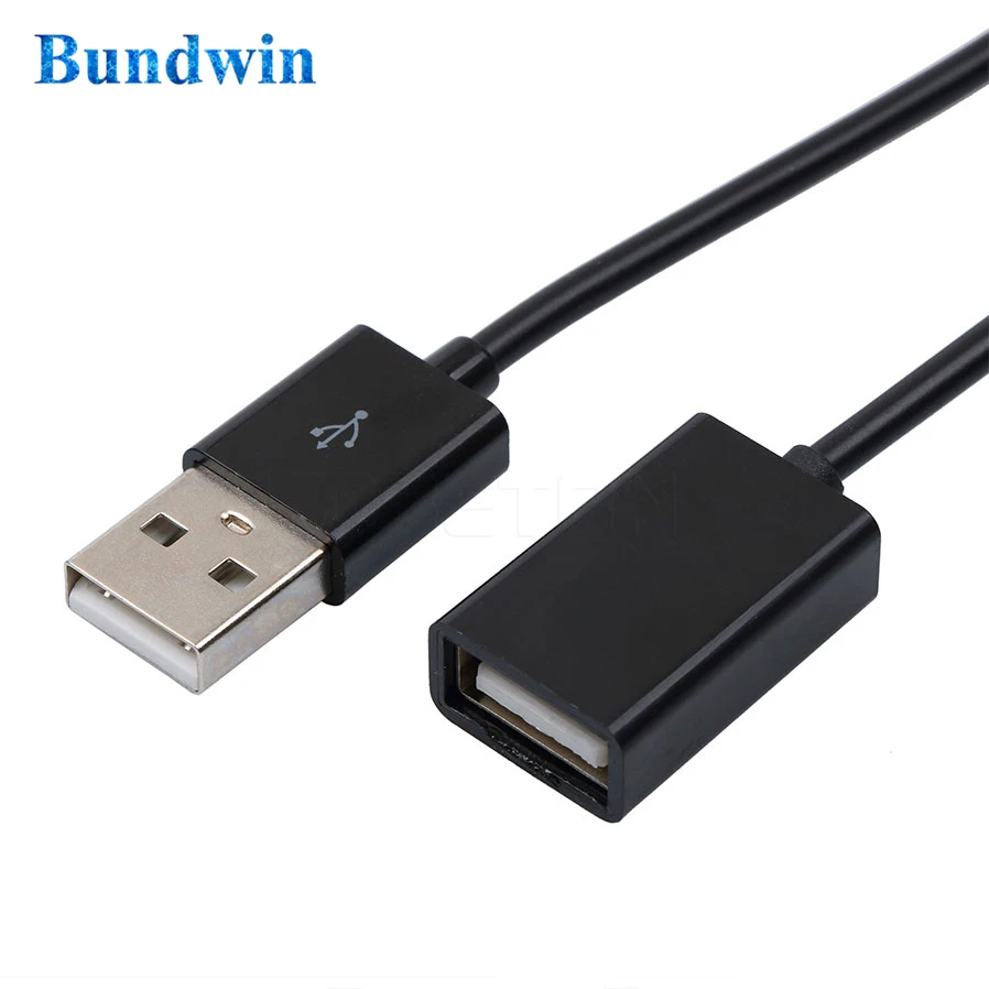 USB кабель удлинитель Bundwin для телефона 2 0 А штекер гнездо адаптер данных