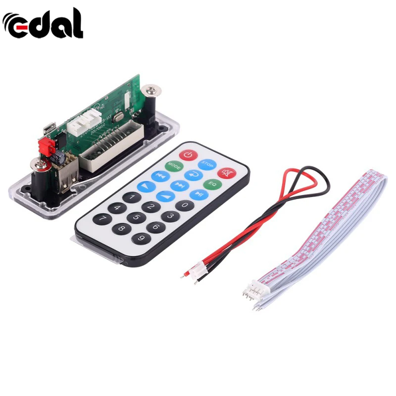 Модуль платы удаленного декодирования новейшая Bluetooth MP3 Плата с разъемом для