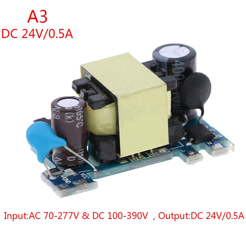 A3 AC-DC преобразователь модуль питания переменного тока 110 В 220 в 230 В до 5 в 12 В 24 В переключение - Цвет: A3