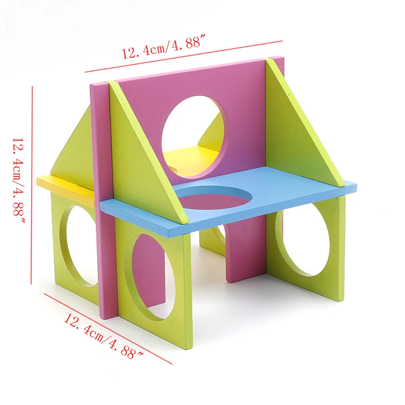Красивые игрушки для домашних животных 1 шт. забавные деревянные спортивная