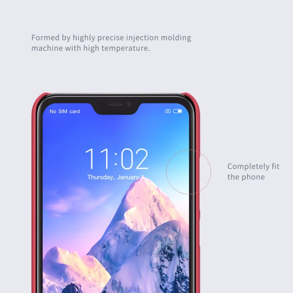 Чехол для Xiaomi mi A2 Lite NILLKIN Super Frosted Shield Матовый Жесткий чехол-накладка для Xiaomi mi A2 Lite(mi a2 lite