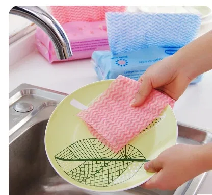 Кухонные принадлежности экологически чистые одноразовые нетканые ткани|cloth potty