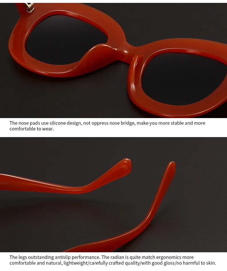 Fashion Sunglasses Women Sexy Luxury Brand Designer Vintage Sun glasses Female Rivet Shades Big Frame Style Eyewear Oculos