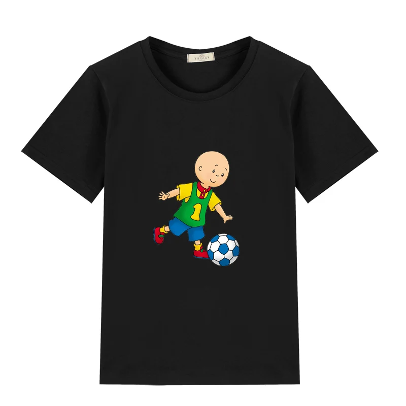 G style Мультфильм Caillou футболки летний топ хлопок короткий рукав детская футболка для девочек - Цвет: G style