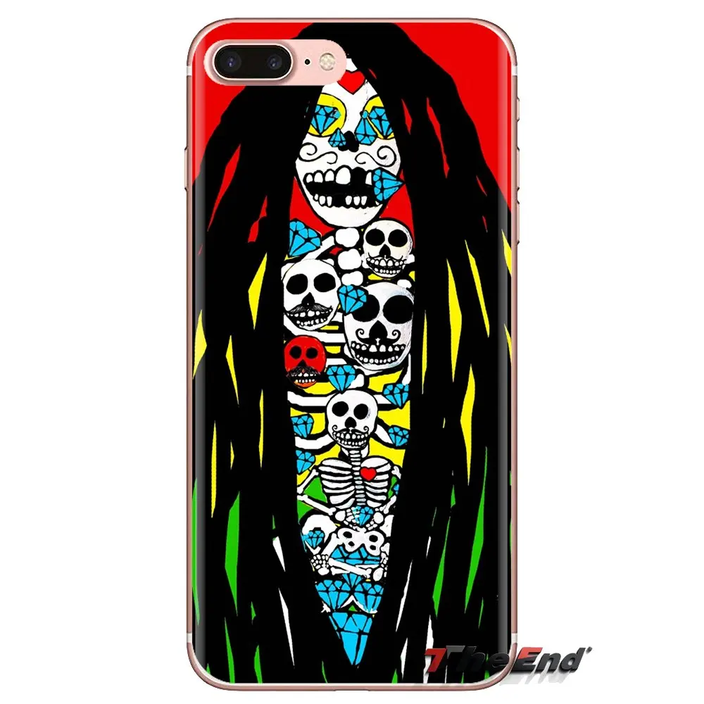 For Samsung Galaxy A3 A5 A7 A9 A8 Star A6 Plus 2018 2015 2016 2017 Reggae Red Gold Green Jamaican Soft Transparent Cases Covers |