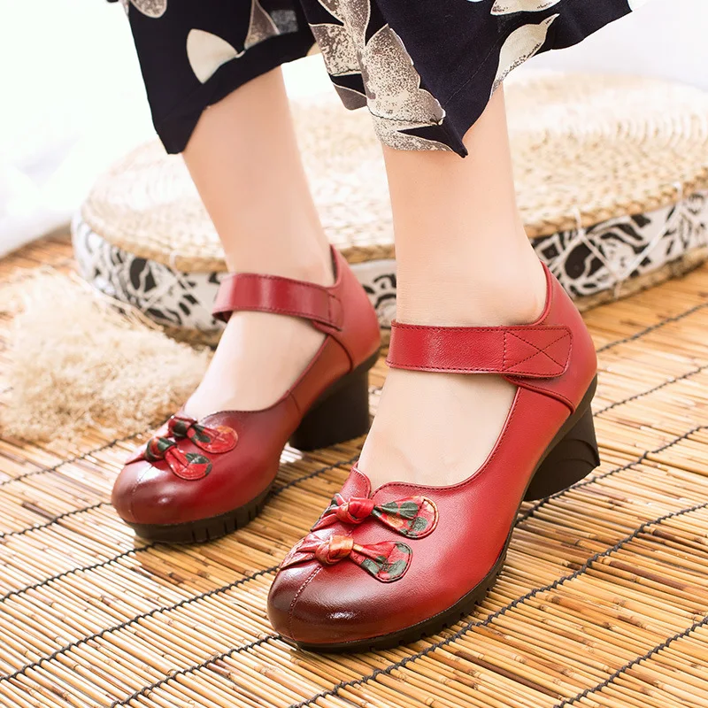 Женские туфли из натуральной кожи на высоком каблуке|women high heel shoes|high shoesfashion heels |