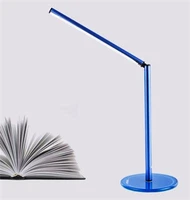 new fashion simple 24 led table lamp toughened glass base usbac 110v 220v protect eyes lamp